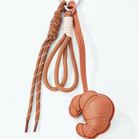 Croissant Bag Charm
