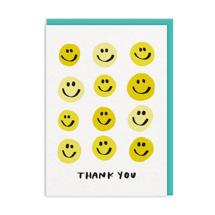Kaart Thank You Smiley