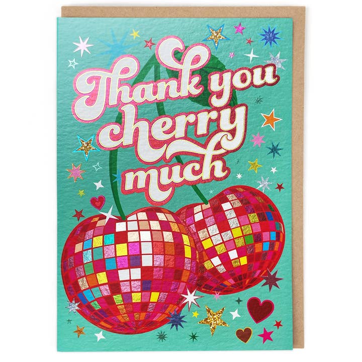 Kaart Cherry Thanks