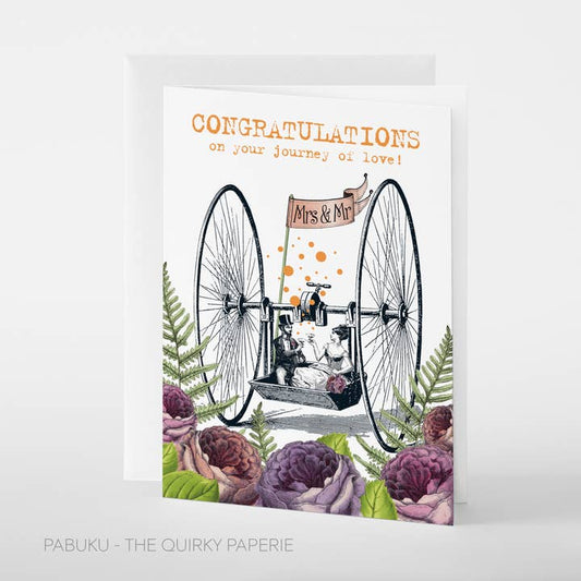 Kaart Journey Of Love | Mr&Mrs