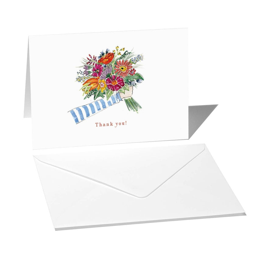 Kaart Flowers - Thank You
