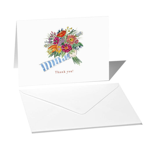 Kaart Flowers - Thank You
