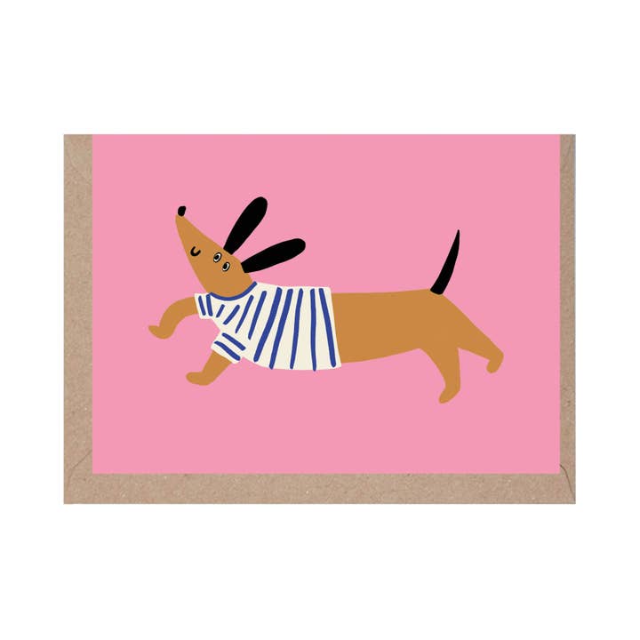 Kaart Sausage Dog