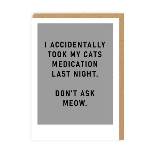 Kaart Cat Meds