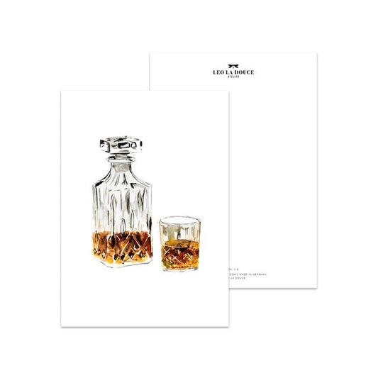 Ansichtkaart Whisky