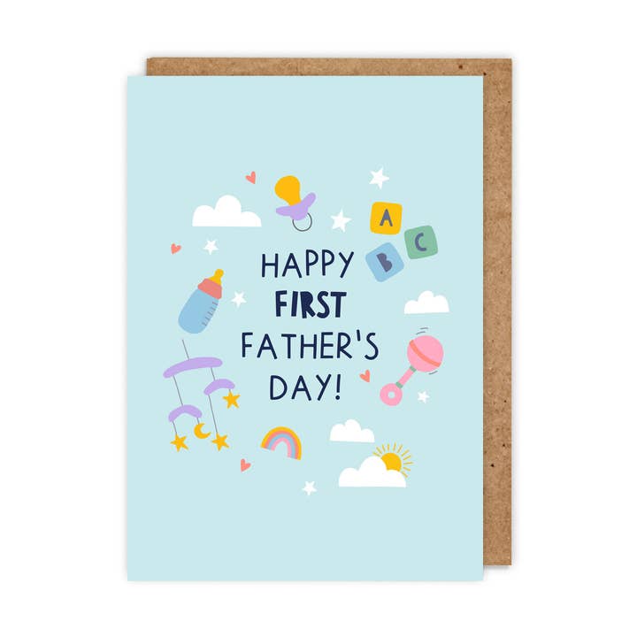 Kaart Happy First Father's Day