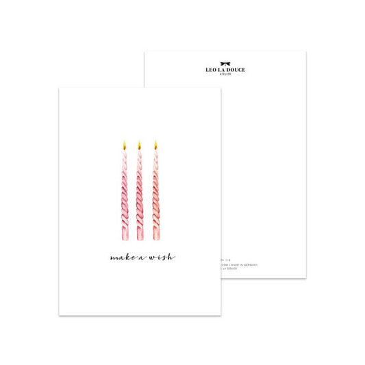 Carte Faire un souhait