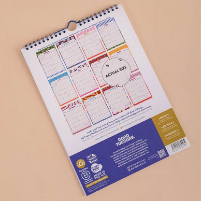 2027 Calendar | Colour Flow | A4