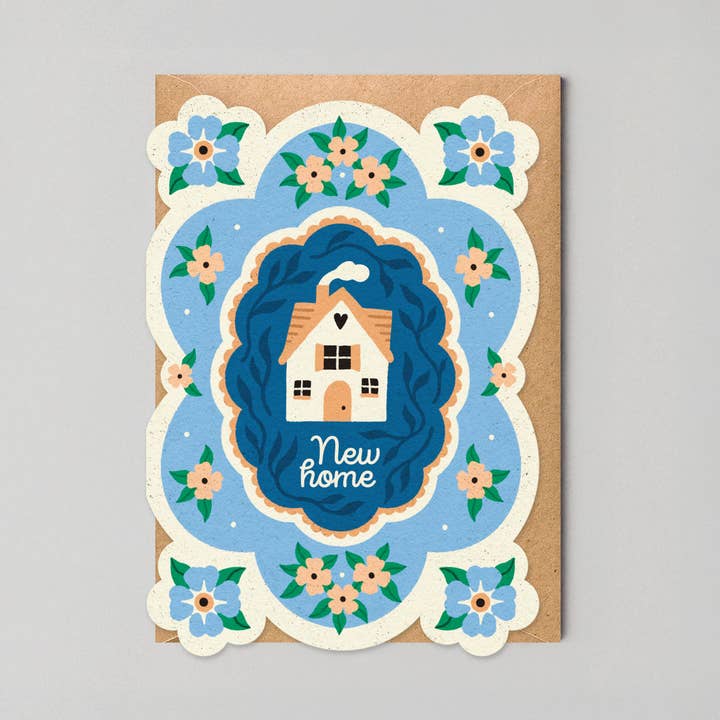 Kaart New Home | Die Cut