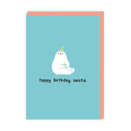 Kaart Happy Birthday Bestie