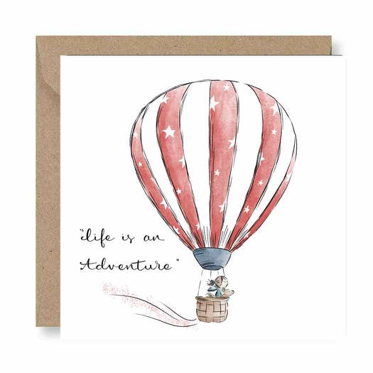 Kaart Life Is An Adventure