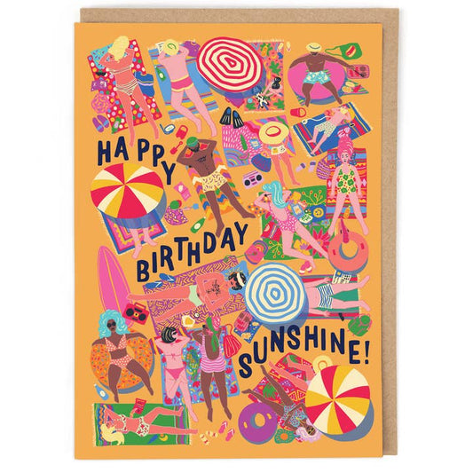Kaart Birthday Sunshine
