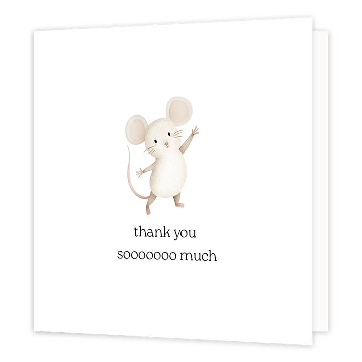 Kaart Thank You Sooo Much