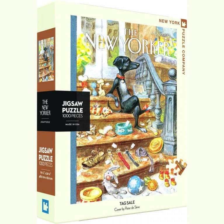 New York Puzzle Company Tag Sale Puzzle 1000 pièces