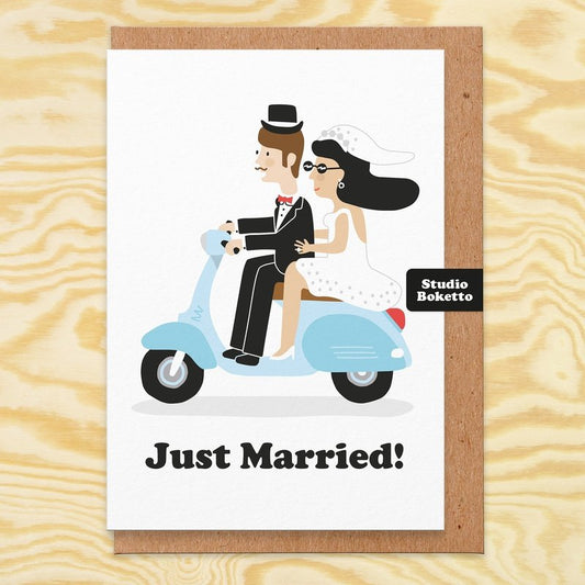 Kaart Just Married Krossproducts | De online winkel voor hebbedingetjes