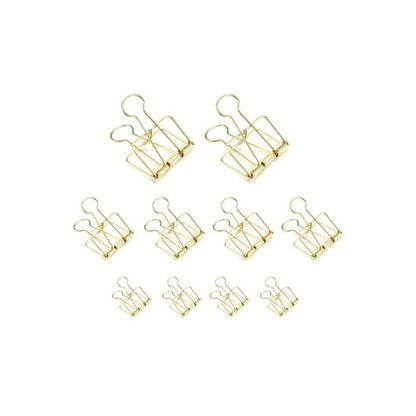 Klemmen Set, 10 Stuks, 3 Verschillende Maten Krossproducts | De online winkel voor hebbedingetjes