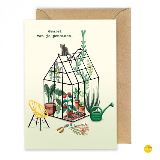 Kaart Geniet Van Je Pensioen! Krossproducts | De online winkel voor hebbedingetjes