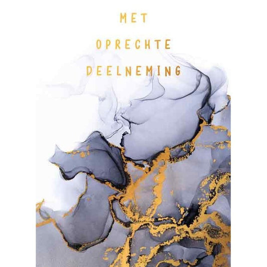 Kaart Met Oprechte Deelneming