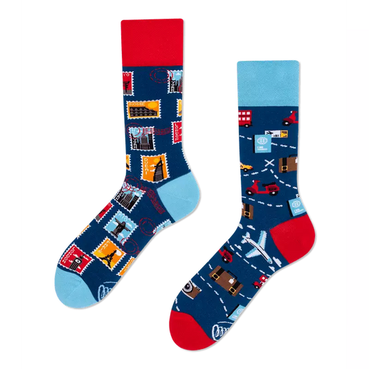 Many Mornings Sokken | The Traveler Krossproducts | De online winkel voor hebbedingetjes