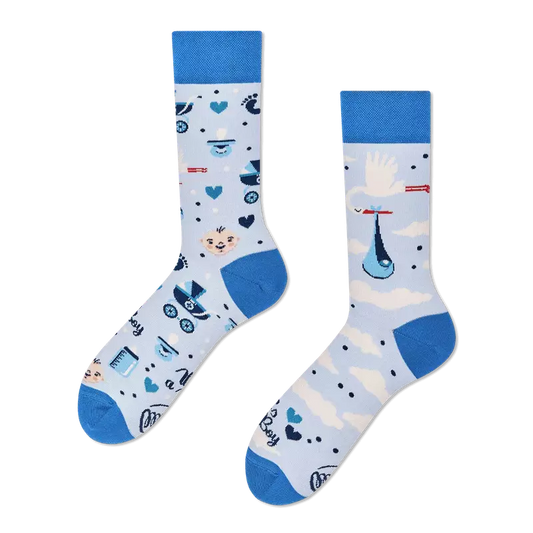 Many Mornings Sokken | It's a Boy Krossproducts | De online winkel voor hebbedingetjes
