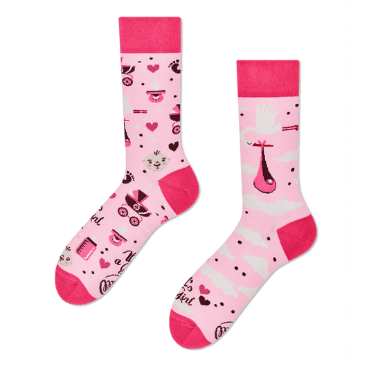 Many Mornings Sokken | It's a Girl Krossproducts | De online winkel voor hebbedingetjes