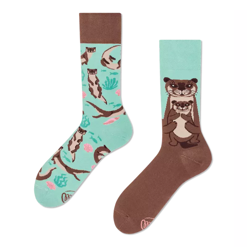 Many Mornings Sokken | Otter Stories Krossproducts | De online winkel voor hebbedingetjes