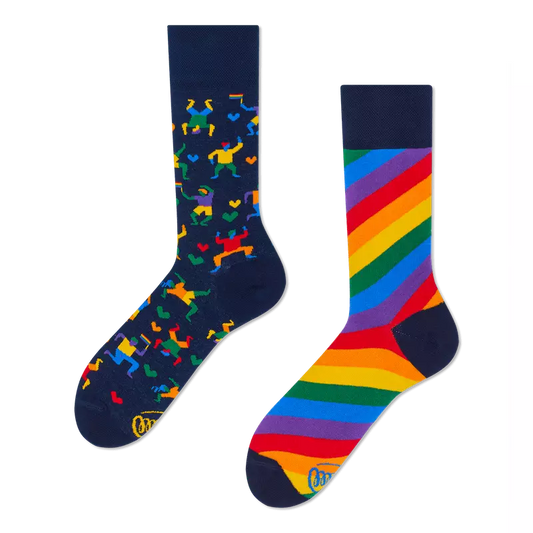 Many Mornings Sokken | Over The Rainbow Krossproducts | De online winkel voor hebbedingetjes