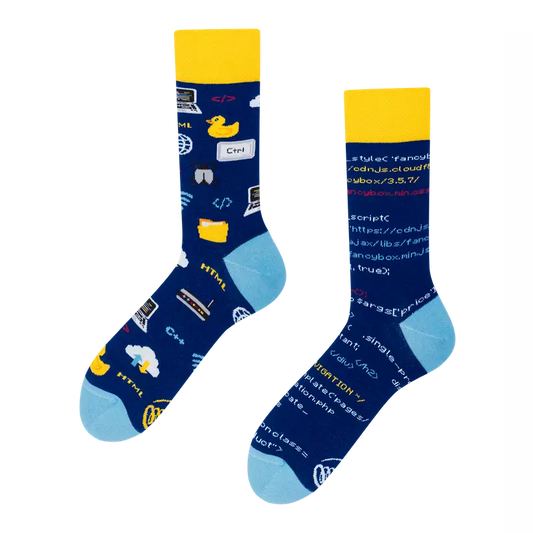 Many Mornings Sokken | The Coder Krossproducts | De online winkel voor hebbedingetjes