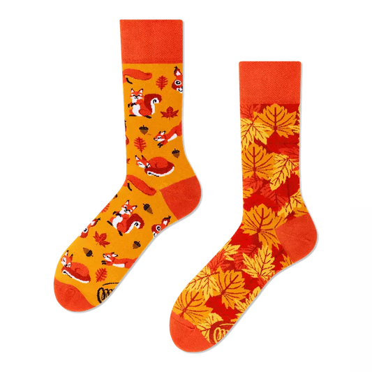 Many Mornings Sokken | The Squirrels Krossproducts | De online winkel voor hebbedingetjes