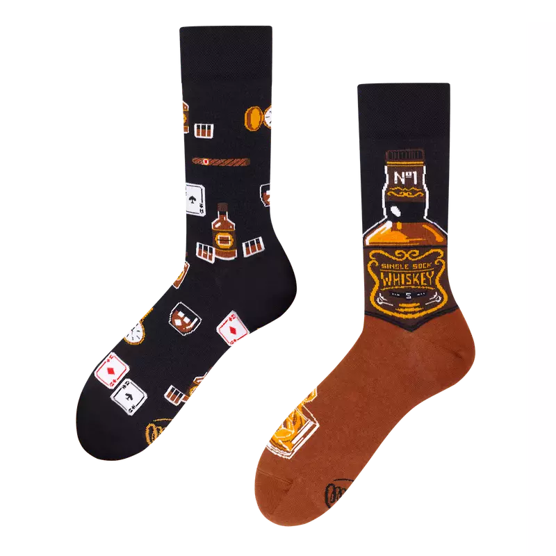 Many Mornings Sokken | Whisky Krossproducts | De online winkel voor hebbedingetjes