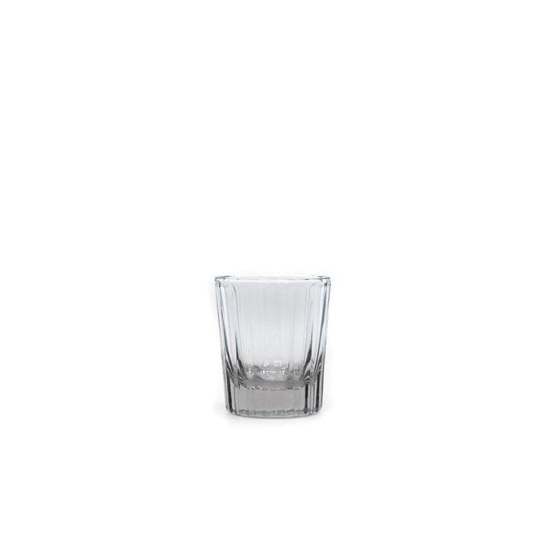 Brût | Homeware Reed Espresso Glas 7 CL Clear, set van 6