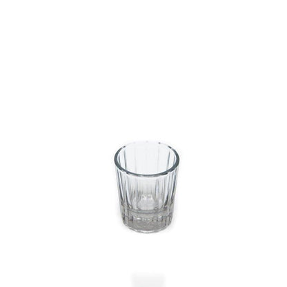Brût | Homeware Reed Espresso Glas 7 CL Clear, set van 6
