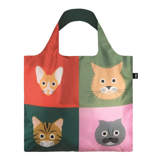 Loqi Opvouwbare Boodschappentas Bolsa Gatos Krossproducts | De online winkel voor hebbedingetjes