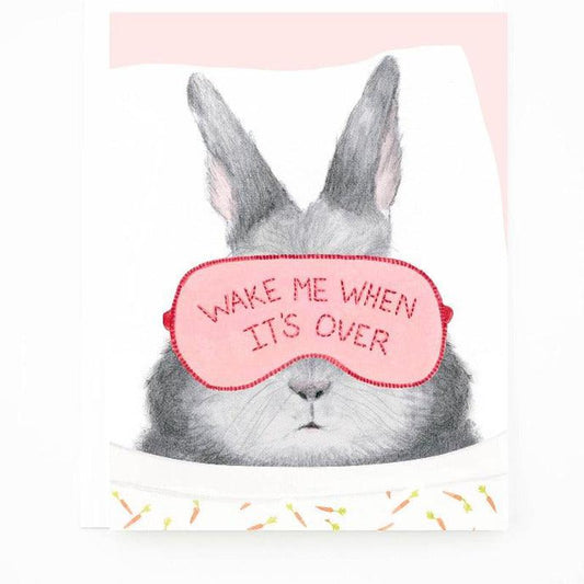 Kaart Wake Me When It's Over Krossproducts | De online winkel voor hebbedingetjes