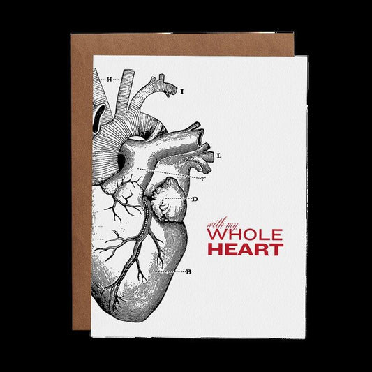 Kaart With My Whole Heart Krossproducts | De online winkel voor hebbedingetjes